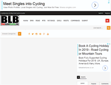Tablet Screenshot of blackandlatinobicycling.com